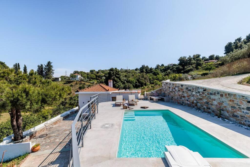 Villa Koukounaria Скопелос Экстерьер фото