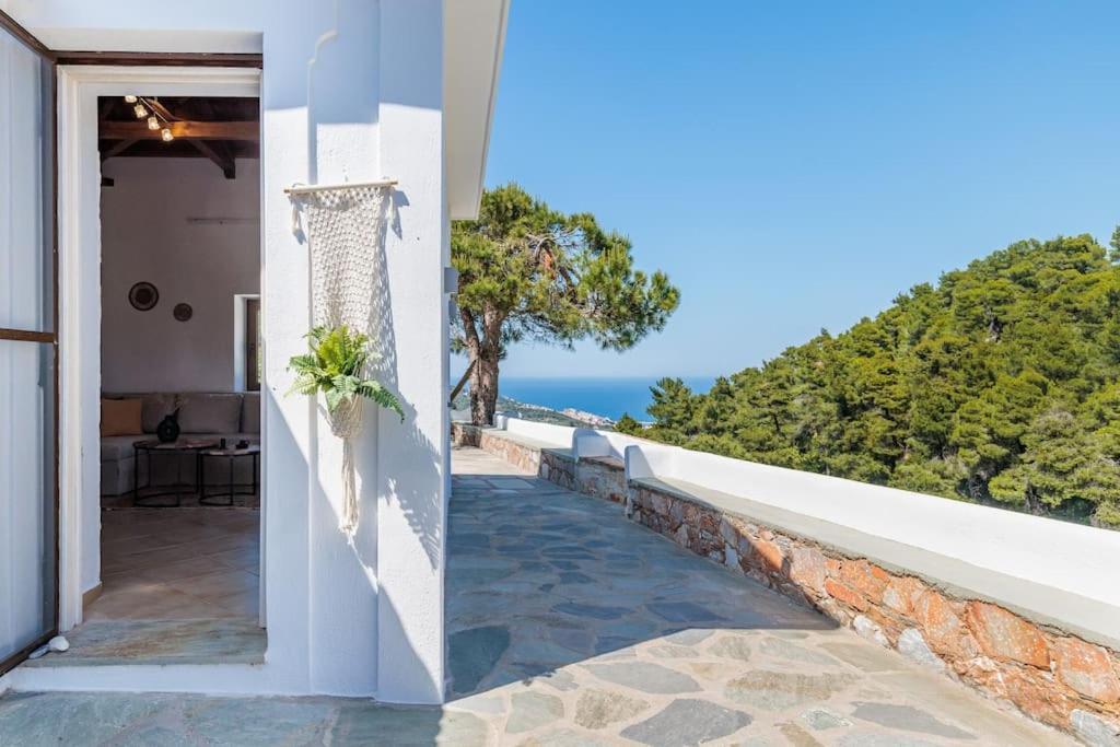 Villa Koukounaria Скопелос Экстерьер фото