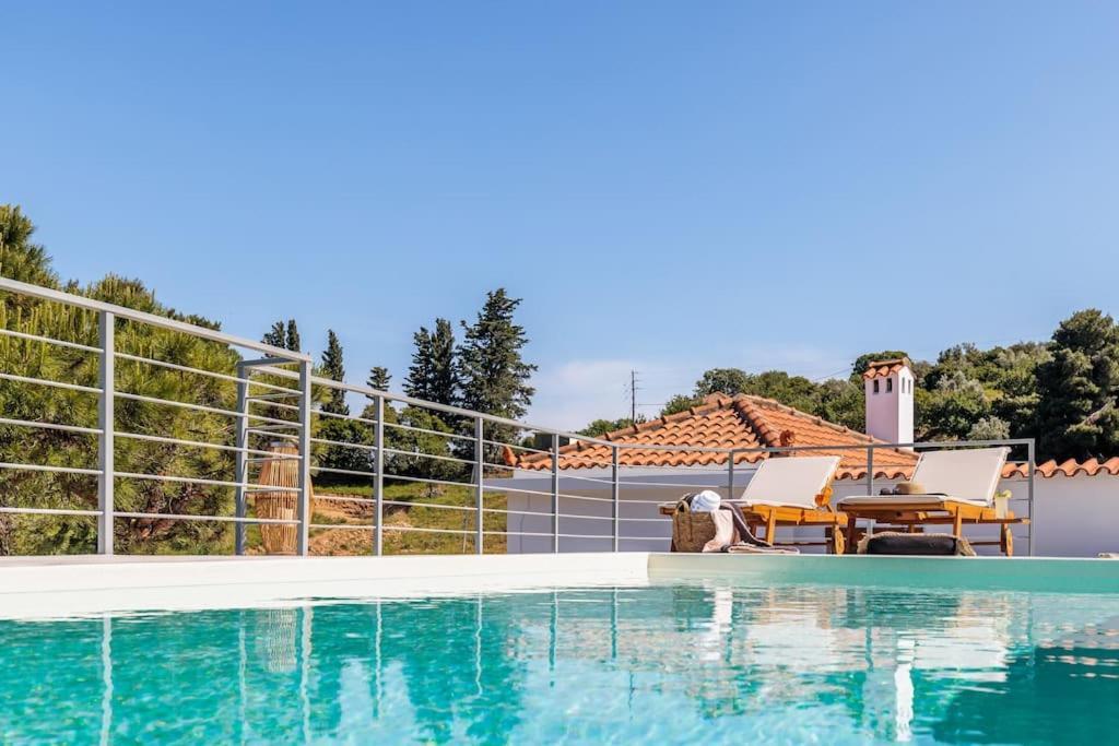 Villa Koukounaria Скопелос Экстерьер фото