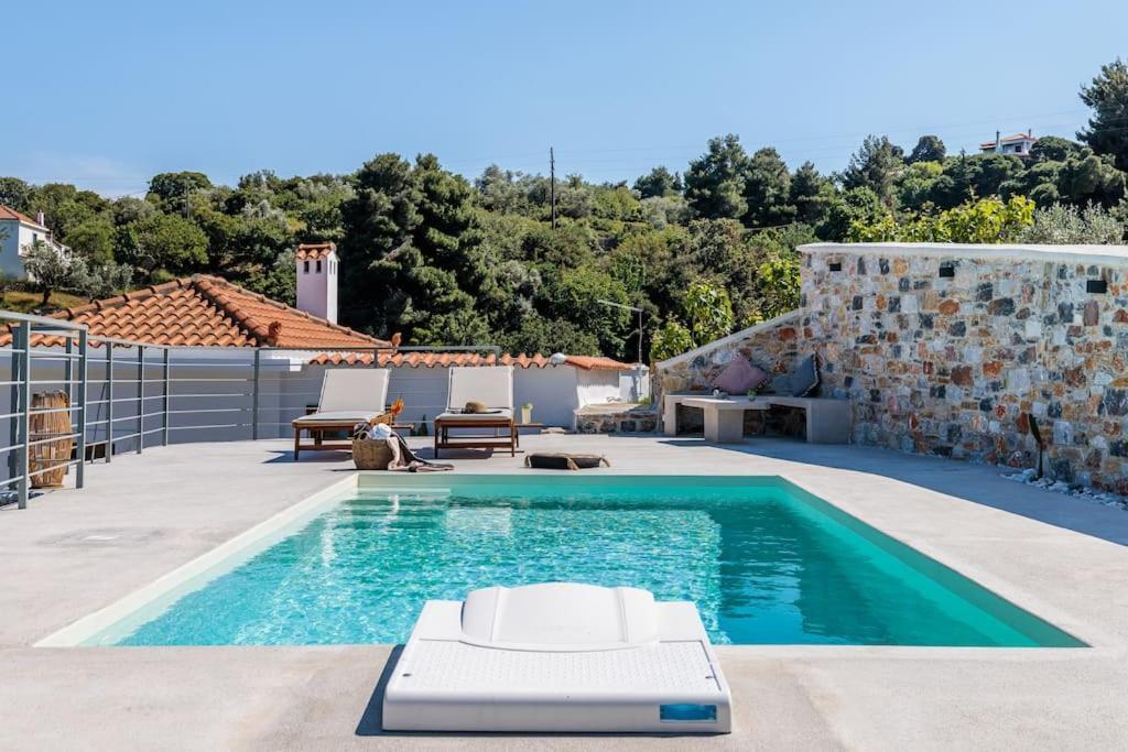 Villa Koukounaria Скопелос Экстерьер фото