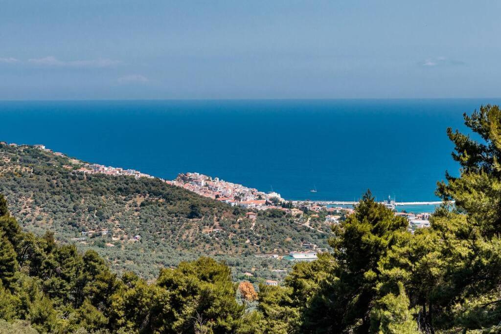 Villa Koukounaria Скопелос Экстерьер фото