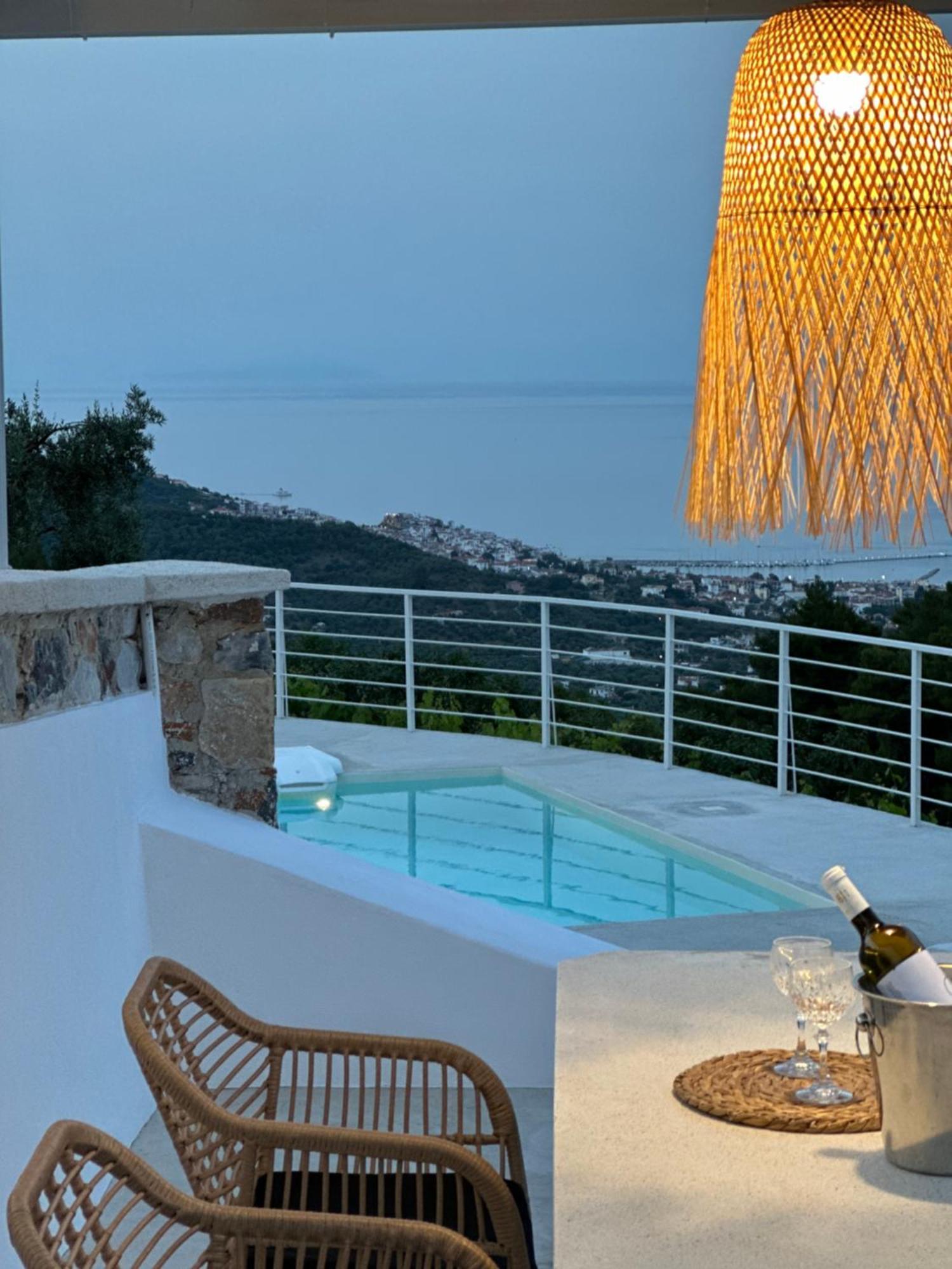 Villa Koukounaria Скопелос Экстерьер фото