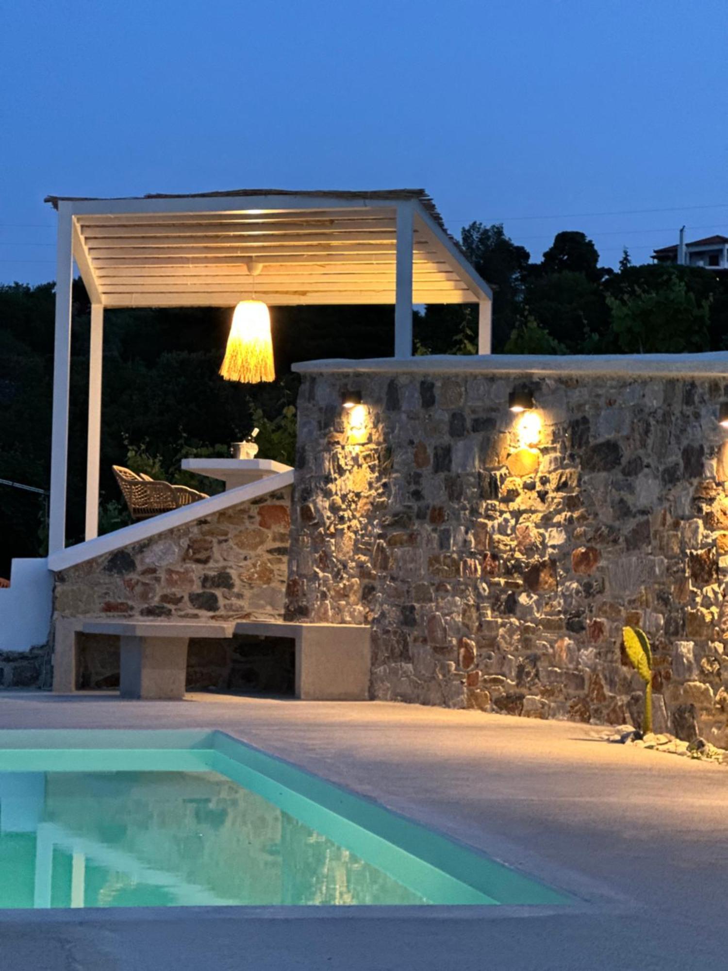 Villa Koukounaria Скопелос Экстерьер фото