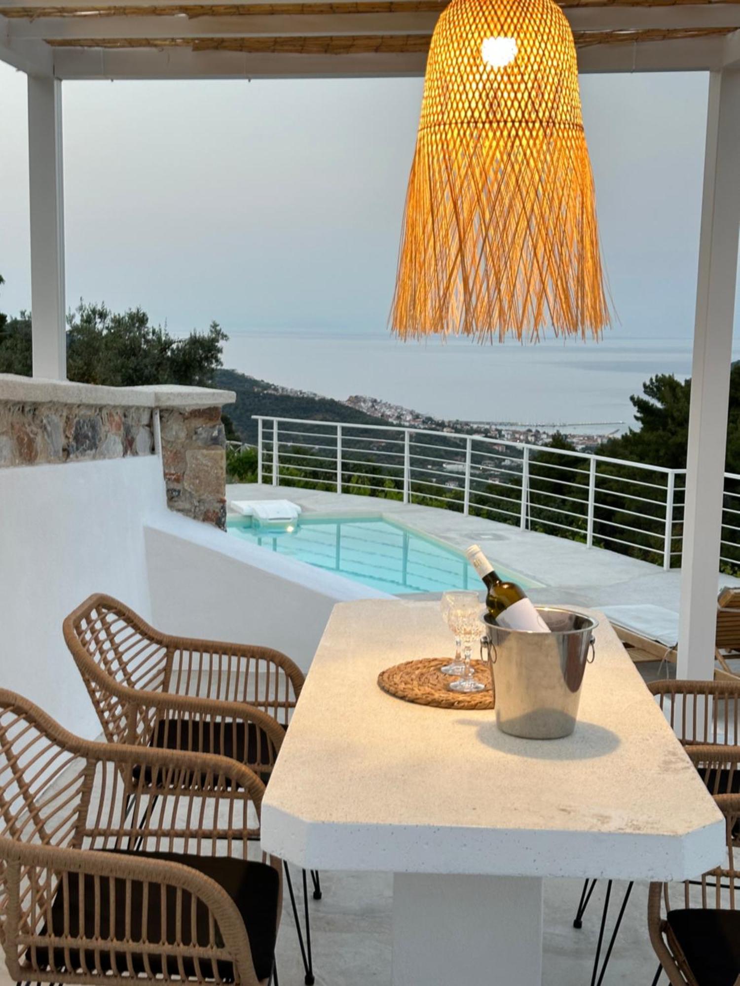 Villa Koukounaria Скопелос Экстерьер фото